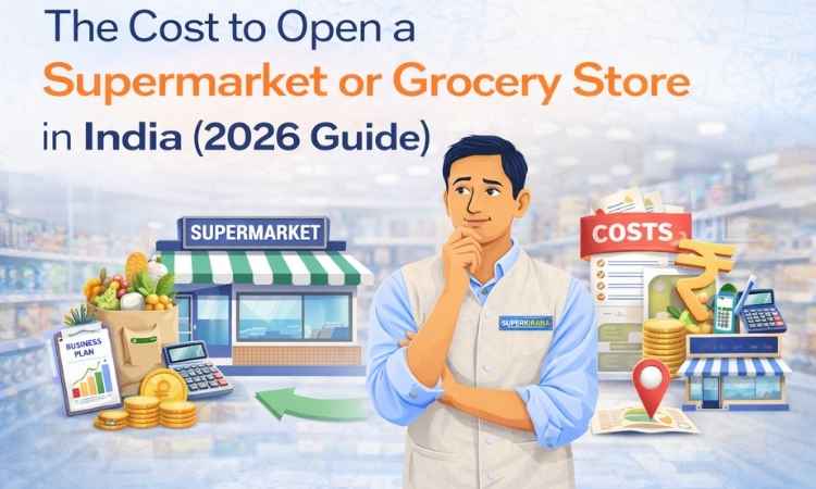 The Cost to Open a Supermarket or Grocery Store in India (2026 Guide)