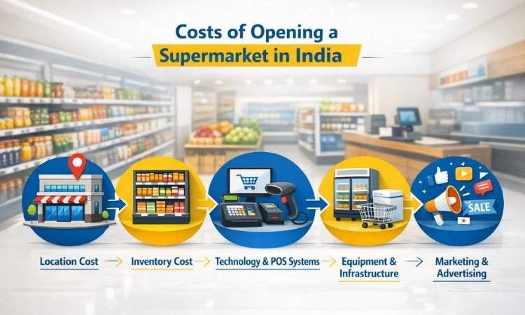 Major Costs Involved in Opening a Supermarket